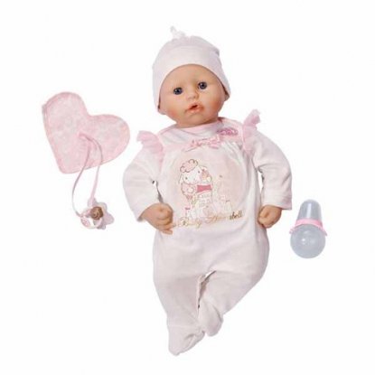 Zapf Creation Baby Annabell 792-193 Бэби Аннабель Кукла с мимикой, 46 см