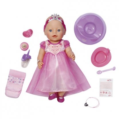 820-438 Игрушка BABY born Кукла Принцесса Интерактивная, 43 см, кор