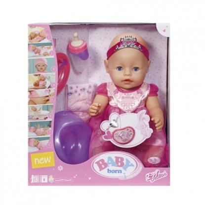 820-438 Игрушка BABY born Кукла Принцесса Интерактивная, 43 см, кор