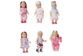 810-330 Куклы mini BABY born ВРАЧИ и ПАЦИЕНТЫ 14 см, асс. 6, ZAPF CREATION .